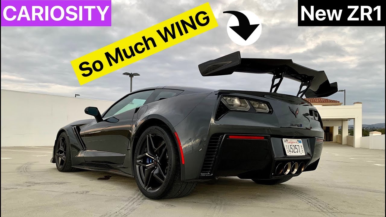 Why Does The 2019 Corvette ZR1 Need Such A Big Wing?