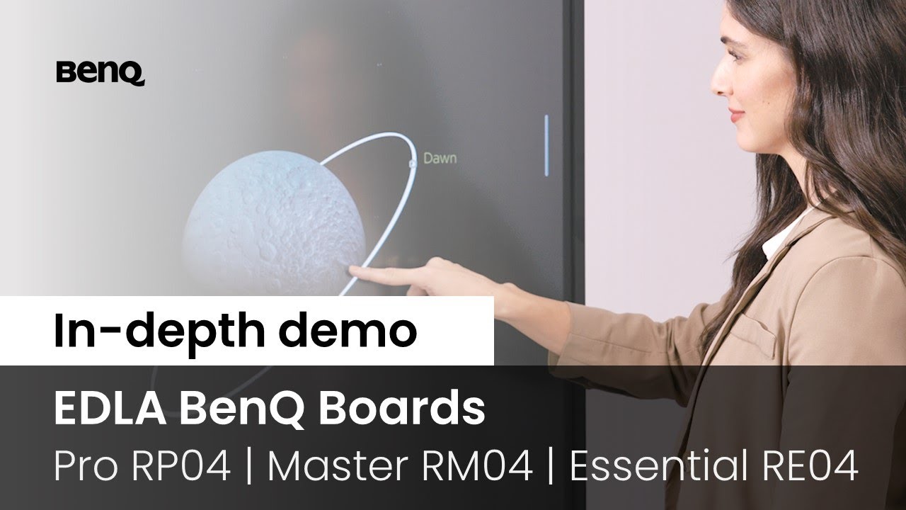 [Demo] EDLA BenQ Boards | Pro series RP04 | Master series RM04 | Essential RE04 | BenQ Education