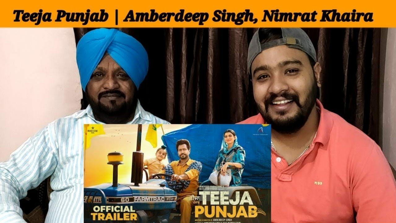 Teeja Punjab (Official Trailer) | Amberdeep Singh | Nimrat Khaira | Karamjit Anmol | Lovepreet sidhu