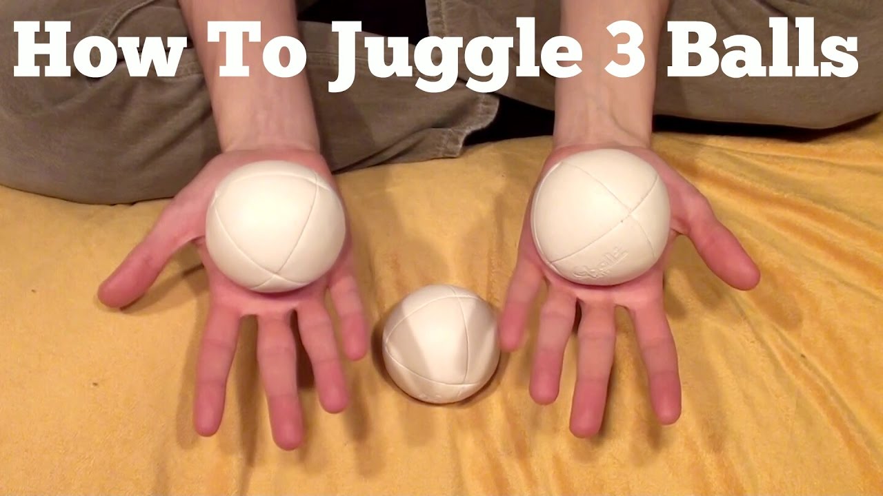 How To Juggle Three Balls: Building Up To The Cascade