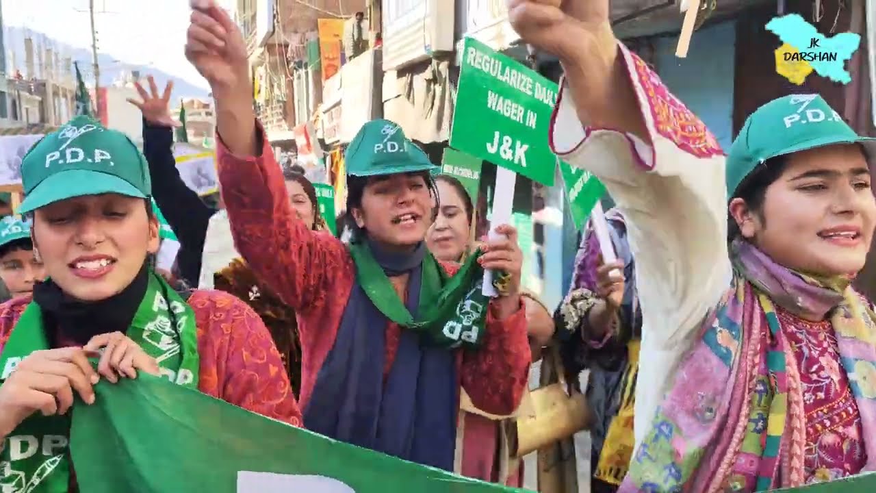 Massive PDP Protest in Doda | Jobs for Locals, Opposition to Bulldozer Demolitions & Smart Meters.