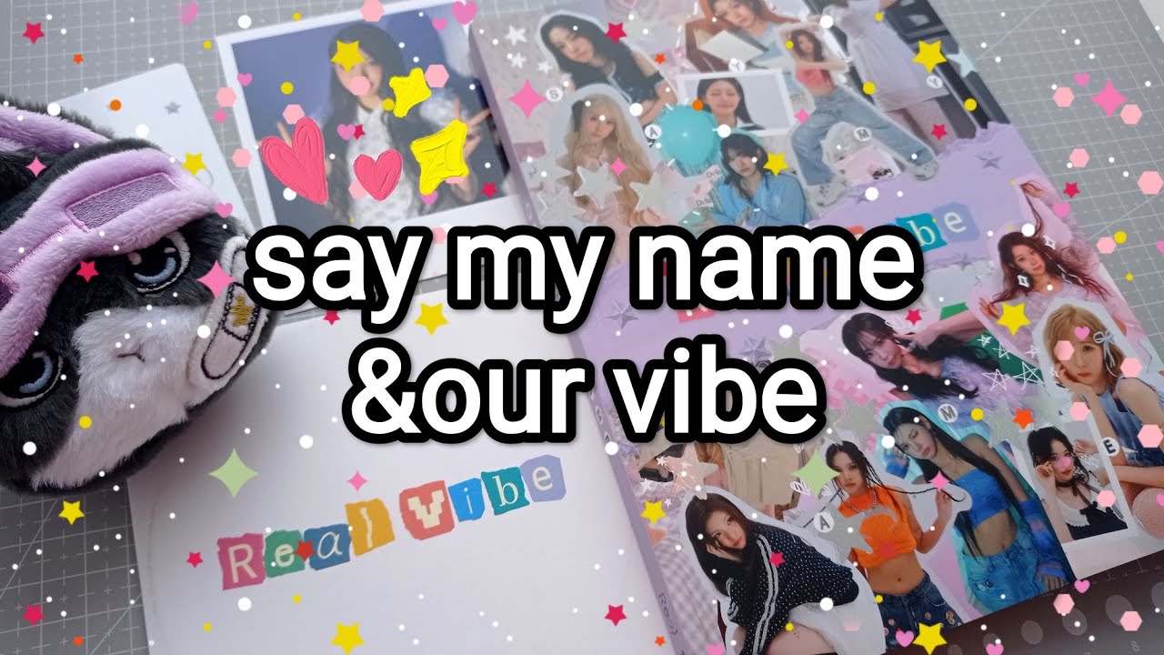распаковка say my name – &our vibe
