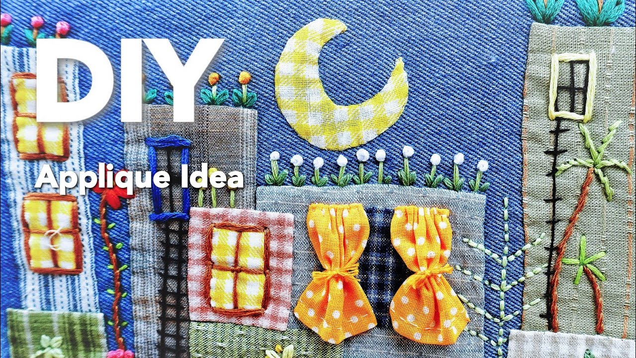 I make a Best Applique ever ┃Cute, Simple and Easy #HandyMumLin