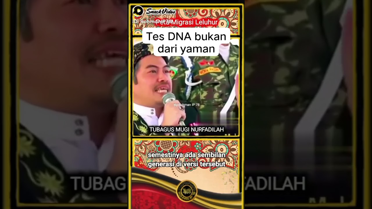 hasil tes DNA wali songo
