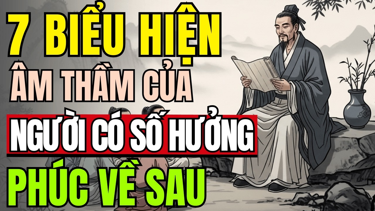 Cổ Nhân Dạy: 7 Biểu Hiện Âm Thầm Của Người Có Hậu Vận Tốt Hưởng Phúc Về Sau | Triết Lý Cuộc Sống