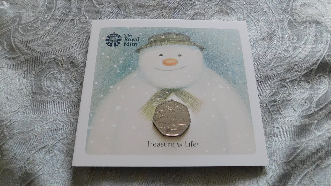 Royal Mint Snowman 50p Coin!