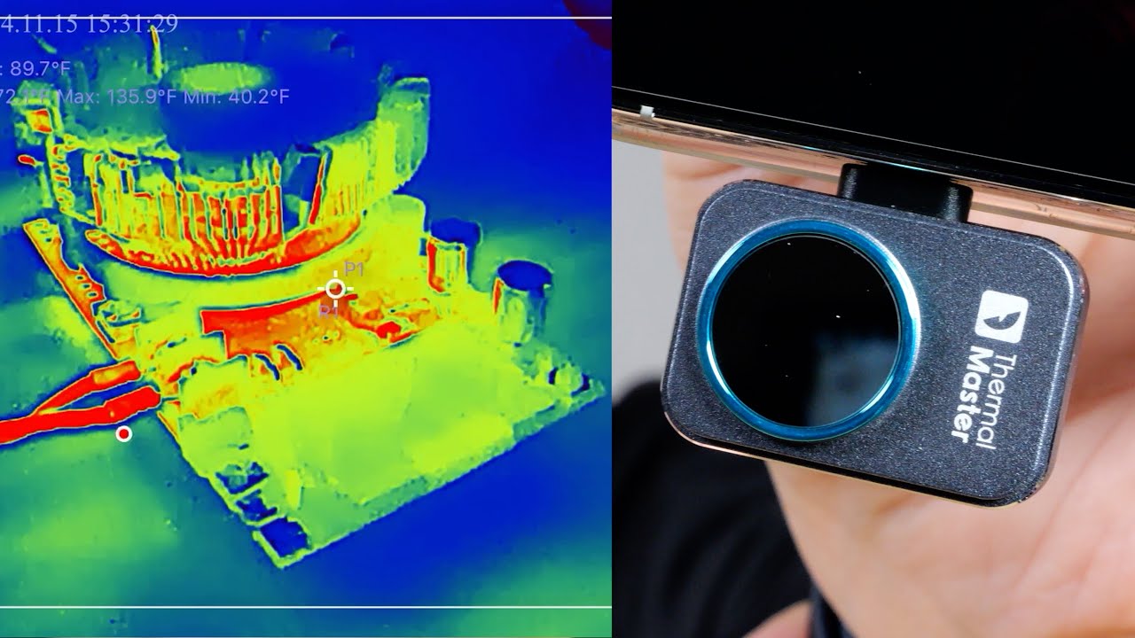 Awesome Tiny Thermal Camera P2 Pro from Thermal Master