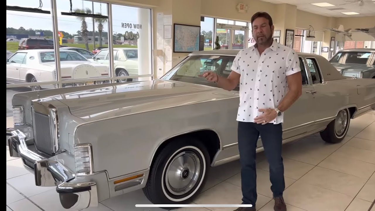 1979 Lincoln Town Coupe Walk Around Video! 12,400 ORIGINAL MILES!!!
