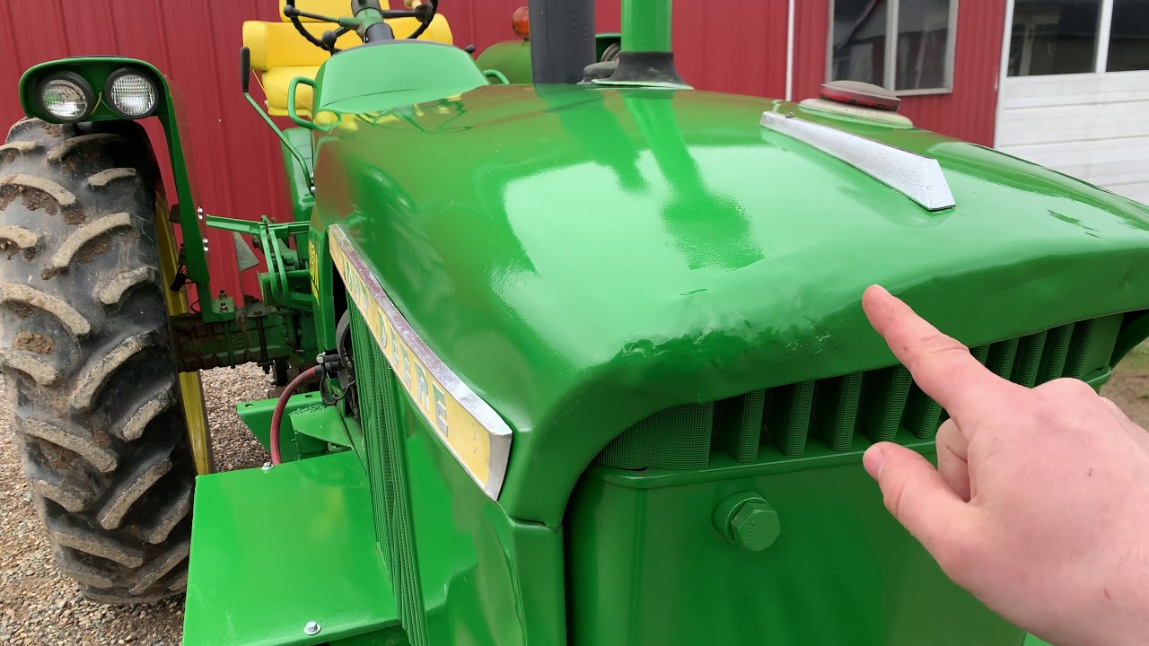 The Final Reveal of the John Deere 2510 Before Auction