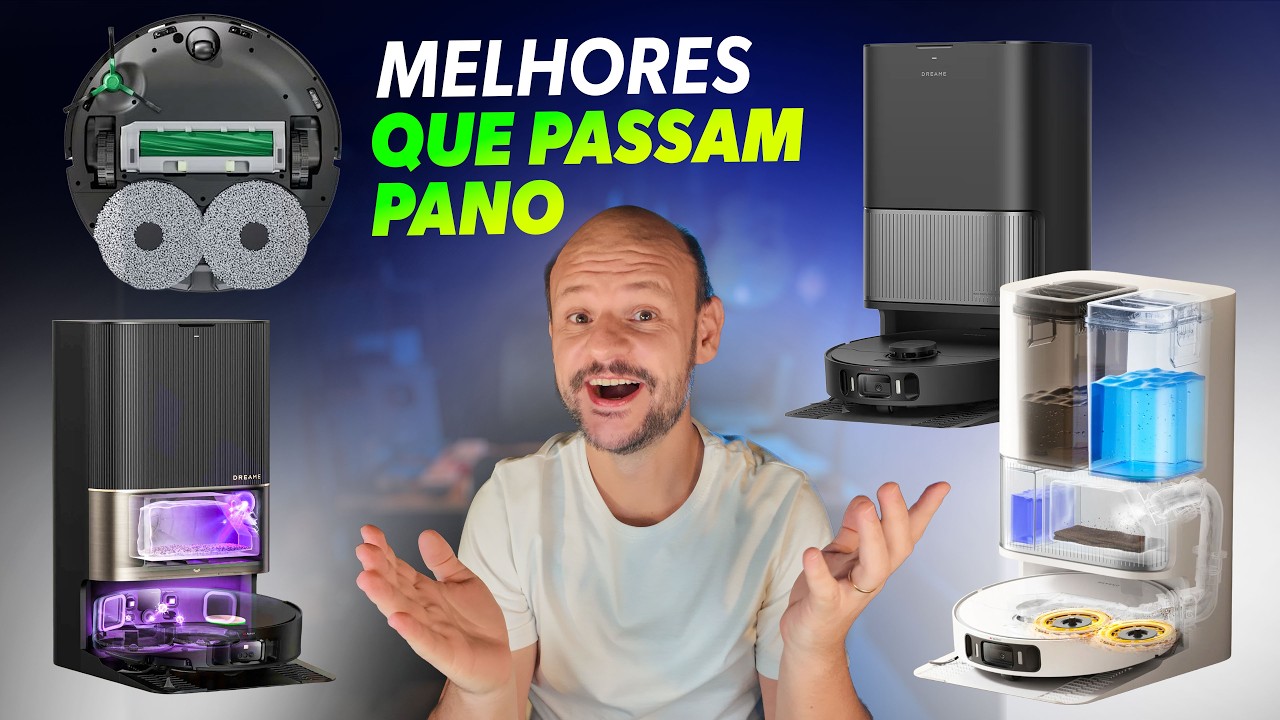 Robôs aspiradores que passam pano: qual é o melhor?