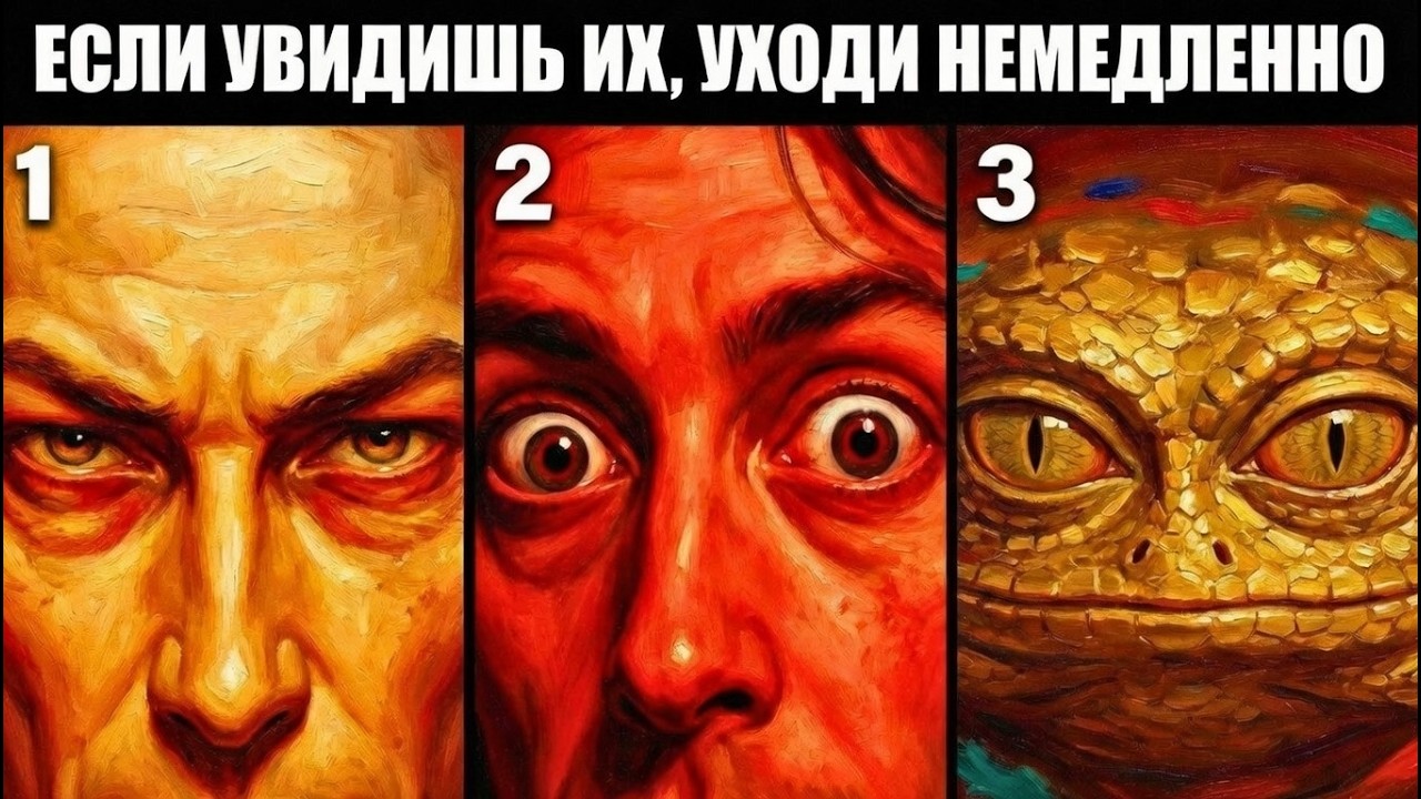 Три типа людей, которые тихо уничтожат твою жизнь. Ты их не заметишь, пока не станет поздно
