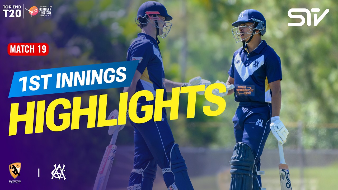 1st Innings Highlights | NT Strike vs Victoria CA XI | Top End 2026 | Match 19 | DXC | ZP1K