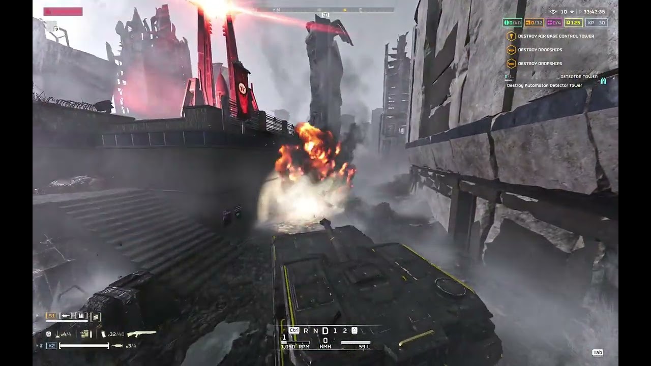 Random day in HELLDIVERS™ 2(72) - D10 Bot Front - Road to Cyberstan(Lesath)