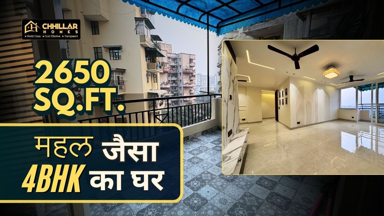 Luxury 4BHK Flat for sale | Dwarka Sector 18 | 