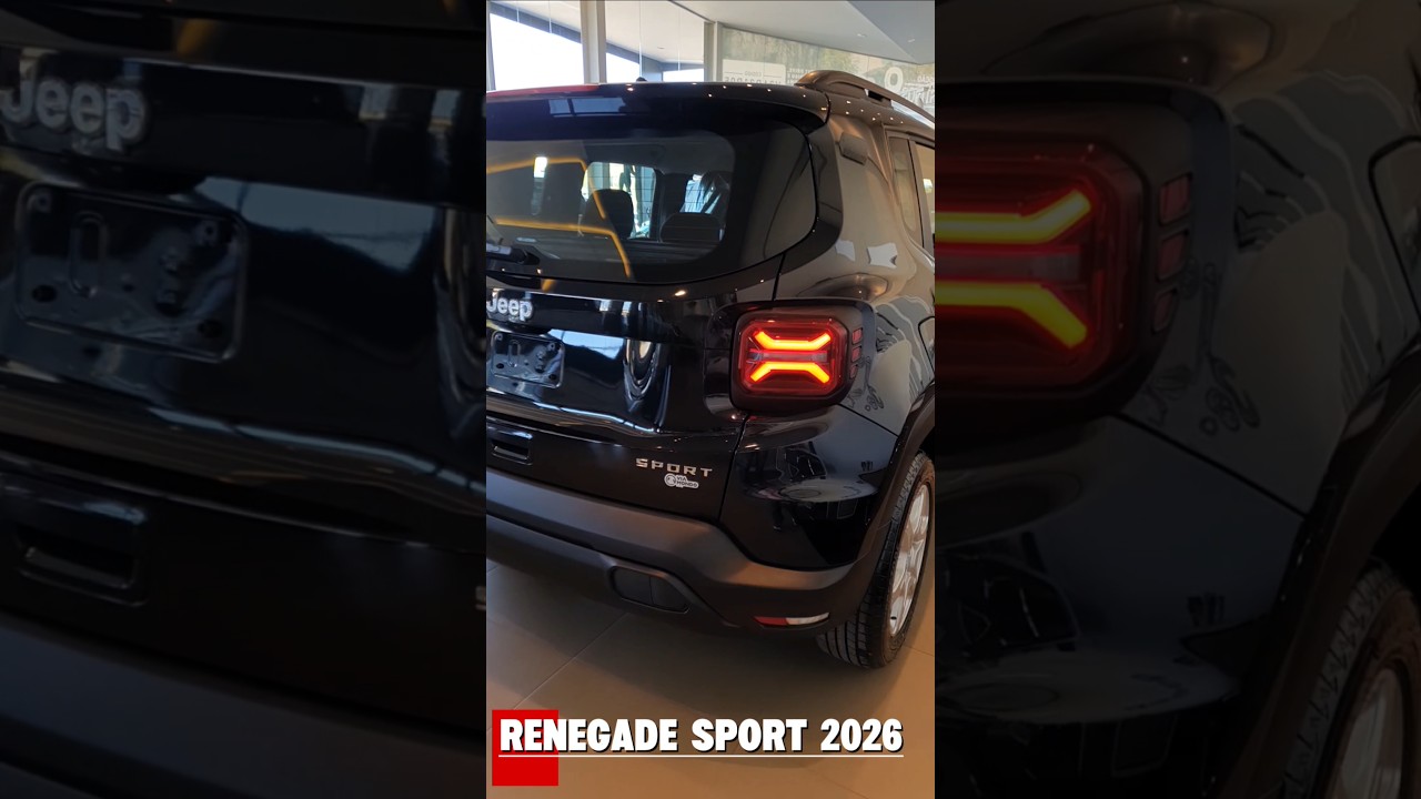 RENEGADE SPORT 2026 / SUV DE ENTRADA MAIS POTENTE / RENEGADE 2026