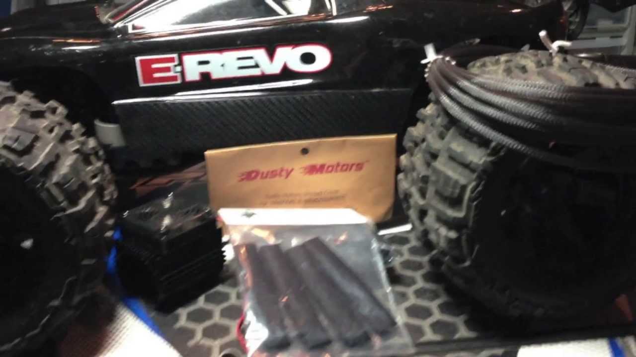 E Revo Brushless Upgrades Shock Covers Dusty Motors Shroud Wire Mesh RPM Bumper LT rockers
