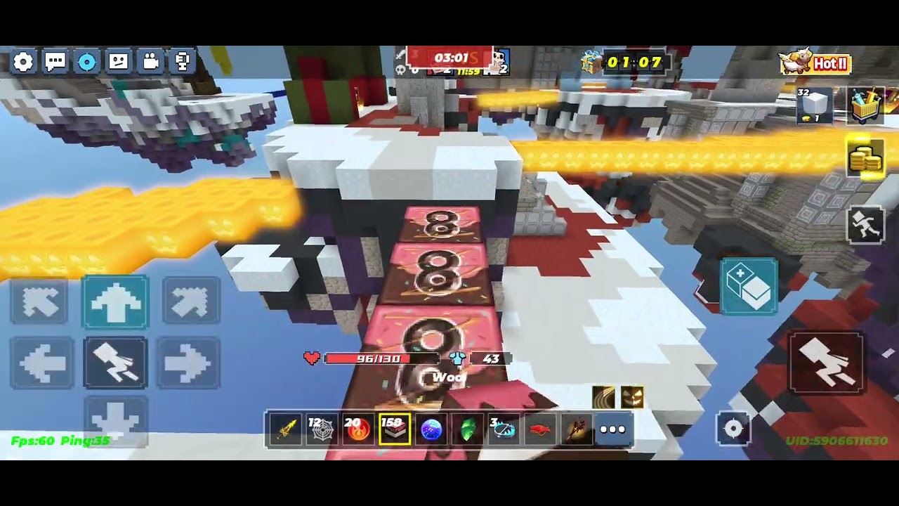 New Event Mode Bedwars 2025 Blockman Go ❤️‍🔥❤️‍🔥☠️☠️🎄🎄Predator Wolf VS Relic Scout MVP