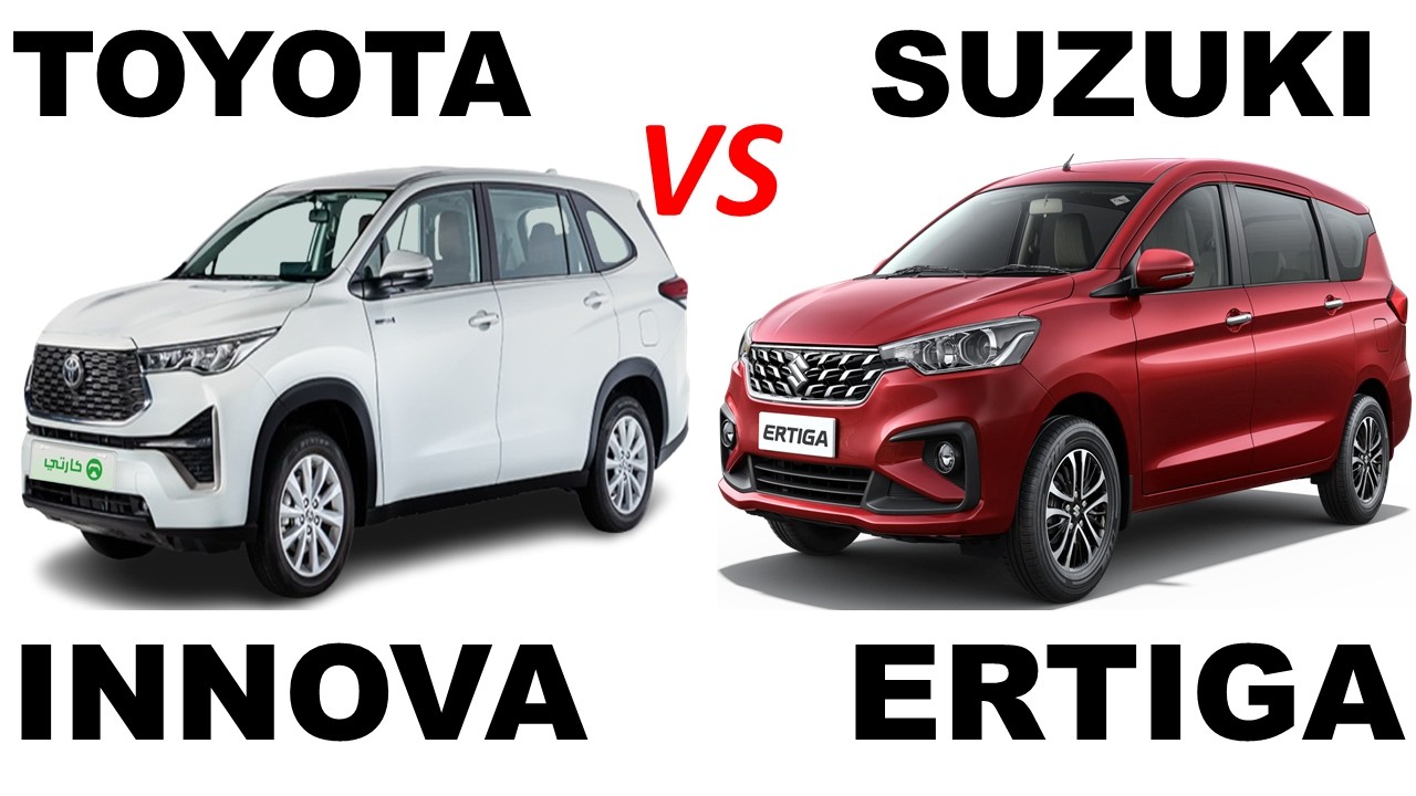 Toyota Innova vs Suzuki Ertiga | Full Specs Comparison 2026