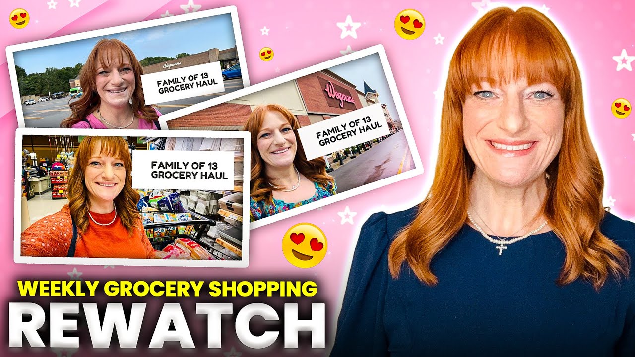 FAMILY OF 13 GROCERY HAUL - REACTION