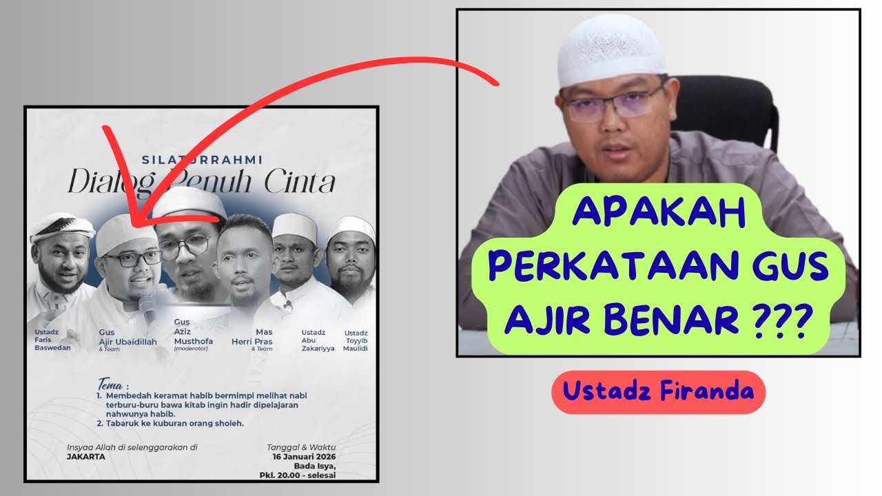 TANGGAPAN ATAS TUDUHAN GUS AJIR ‼️‼️‼️