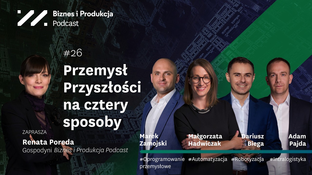 #26 Przemysł Przyszłości na cztery sposoby | Biznes i Produkcja Podcast