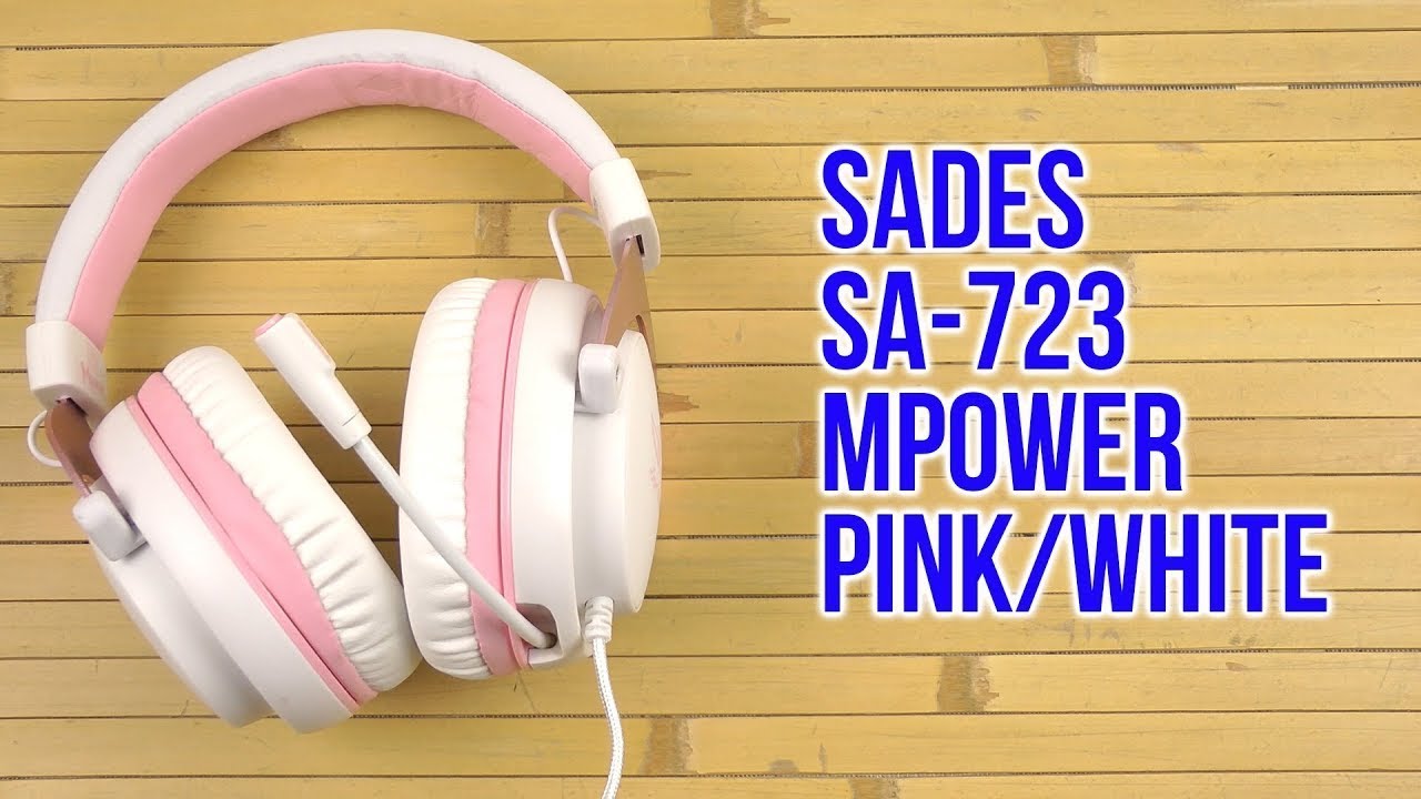 Игровые наушники Sades SA-723 Mpower - Для настоящих танкистов!