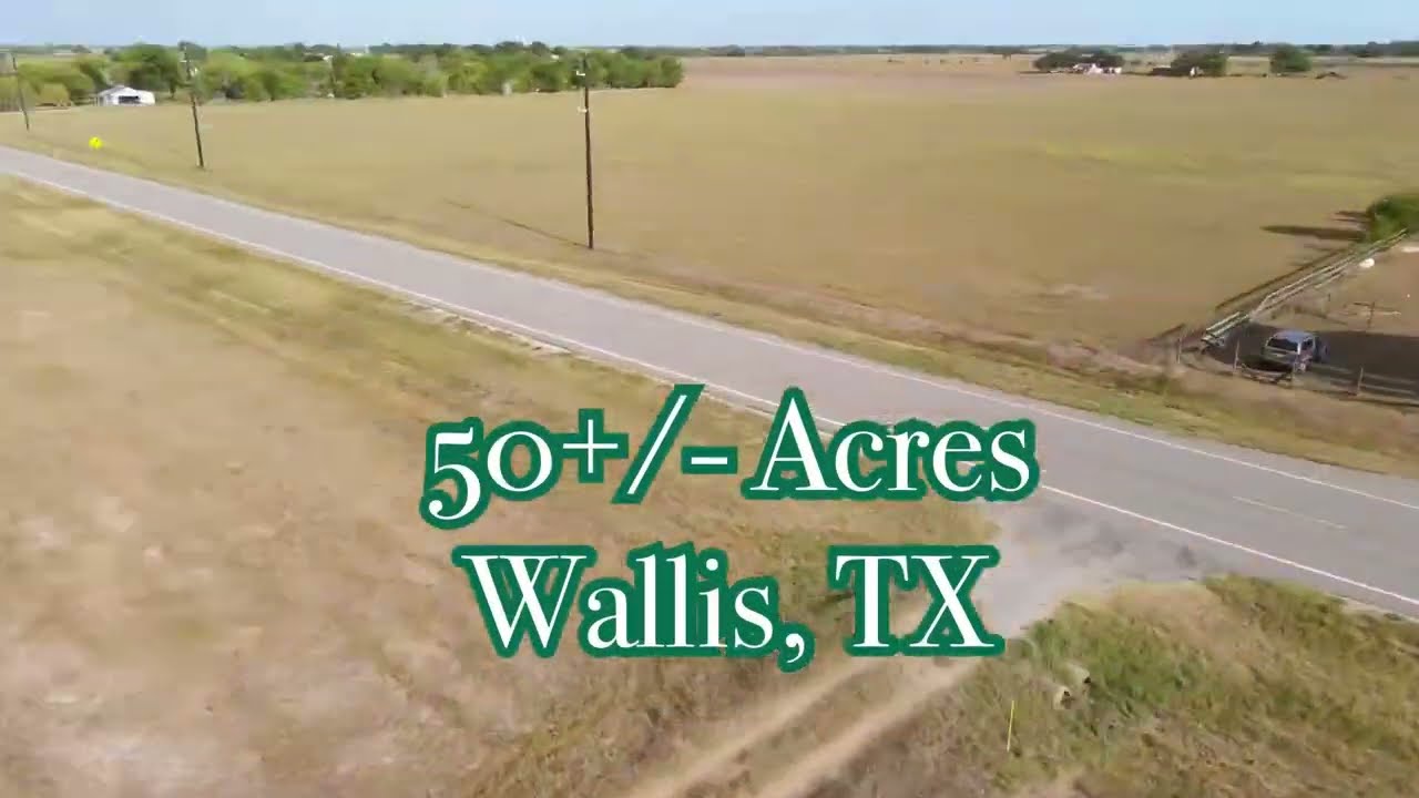 50 Acres For Sale in Wallis, Texas