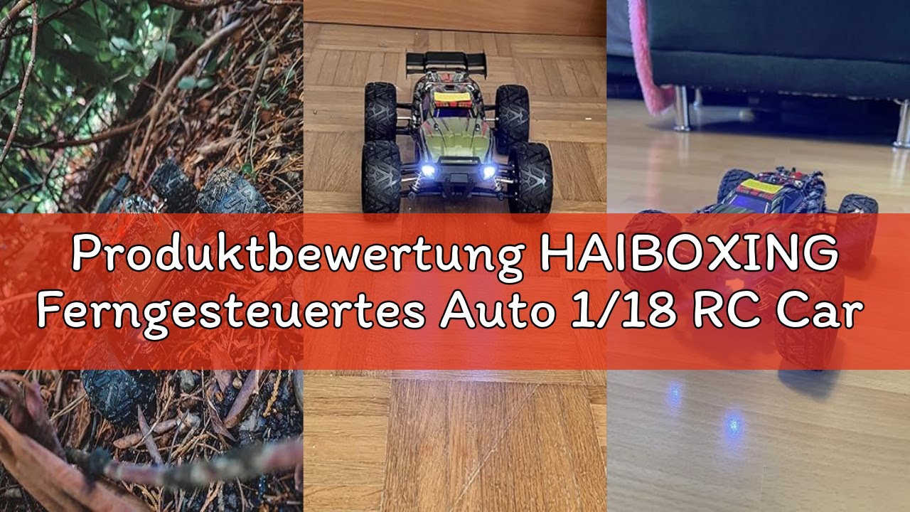 Produktbewertung HAIBOXING Ferngesteuertes Auto 1/18 RC Car Hailstorm, 4WD All Terrain High Speed Ra