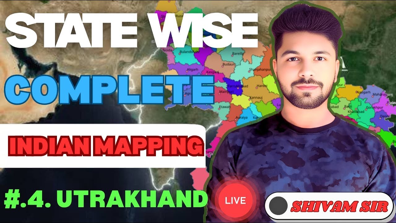 GEOGRAPHY INDIAN MAP | (  UTRAKHAND ) | SMART STUDY SHINE  || SHIVAM SIR || CLASS 2