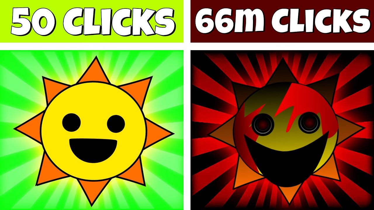 FUN CLICKER, but Sprunki MR SUN [ALL ENDINGS]
