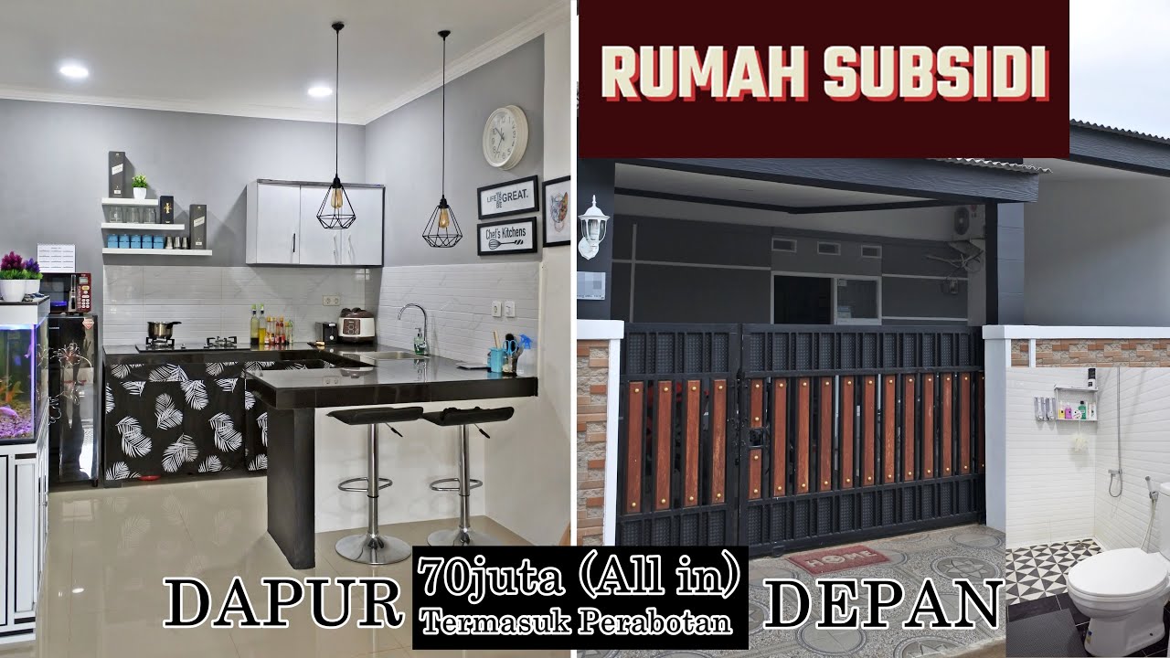 RENOVASI RUMAH SUBSIDI CIKARANG TYPE 30/60 BERASA JADI APARTMENT
