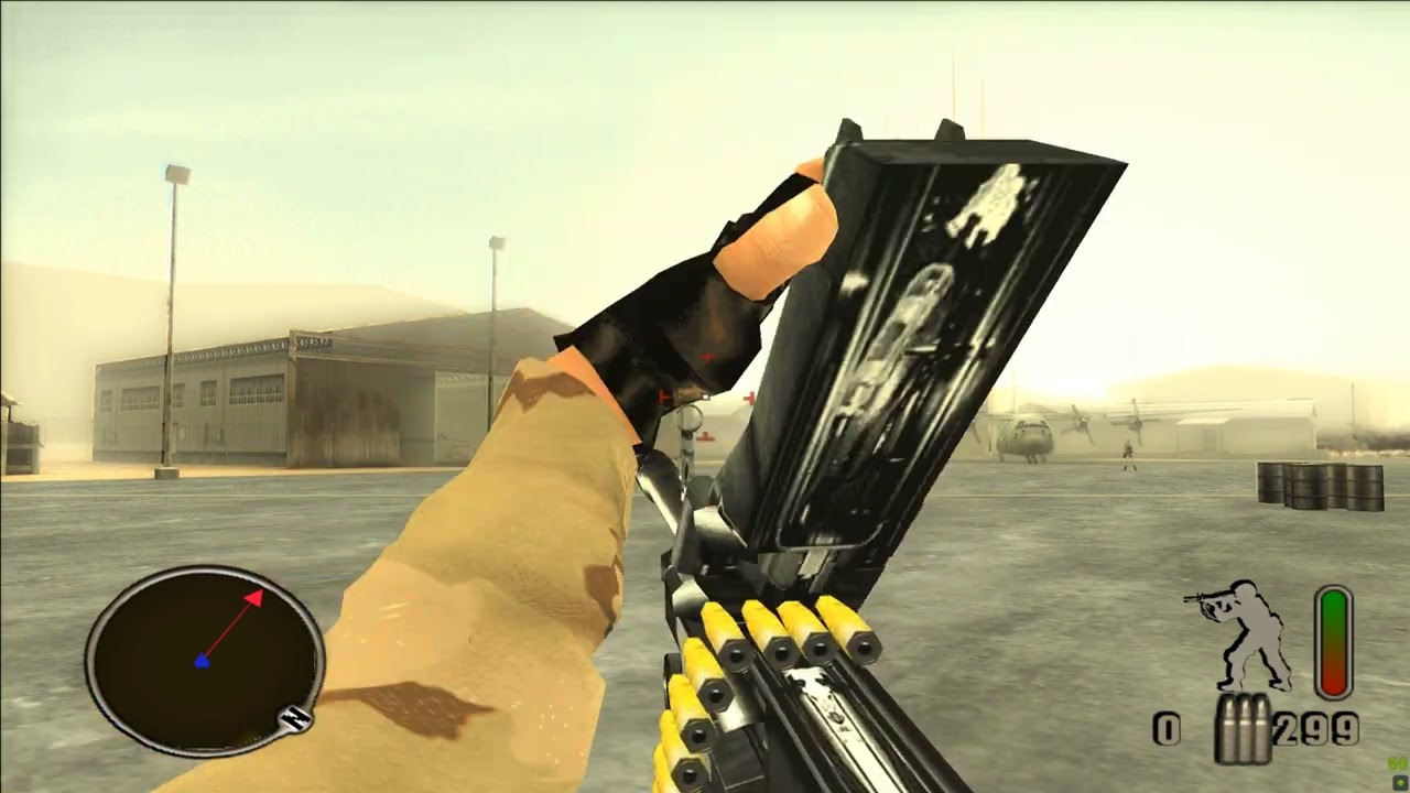 Delta Force Black Hawk Down PS2 - ALL Weapons Showcase