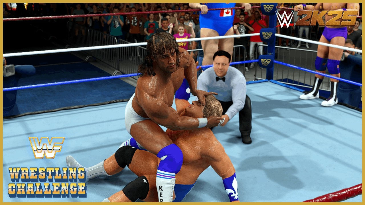 WWE 2K25 /  Wrestling Challenge  / Natural Disasters vs The Hulkamaniacs