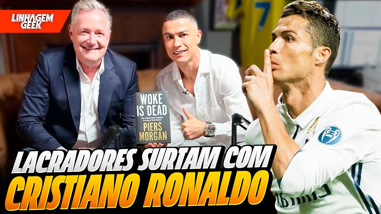 CRISTIANO RONALDO REVOLTA LACRADORES COM APENAS UMA FOTO