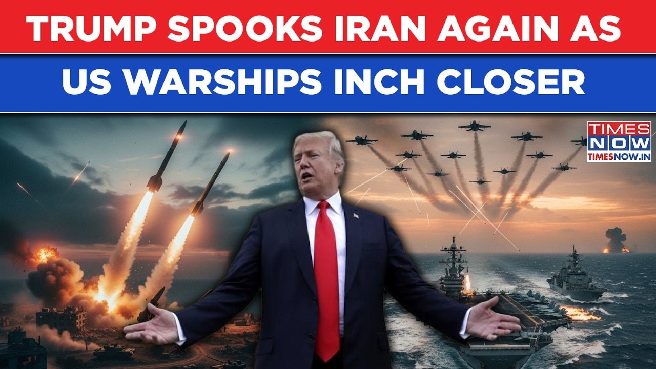 Iran On Edge: Trump’s Big Warning For Khamenei As US Warships Near Ahead Of Crucial Nuclear Talks