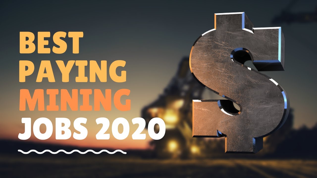 Top 10: Highest Paid Mining Jobs