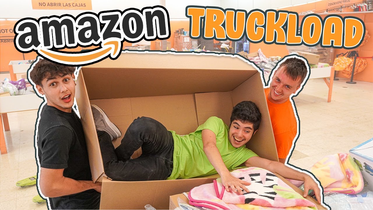 Filling our Bin Store with a Truckload FULL of Amazon Returns