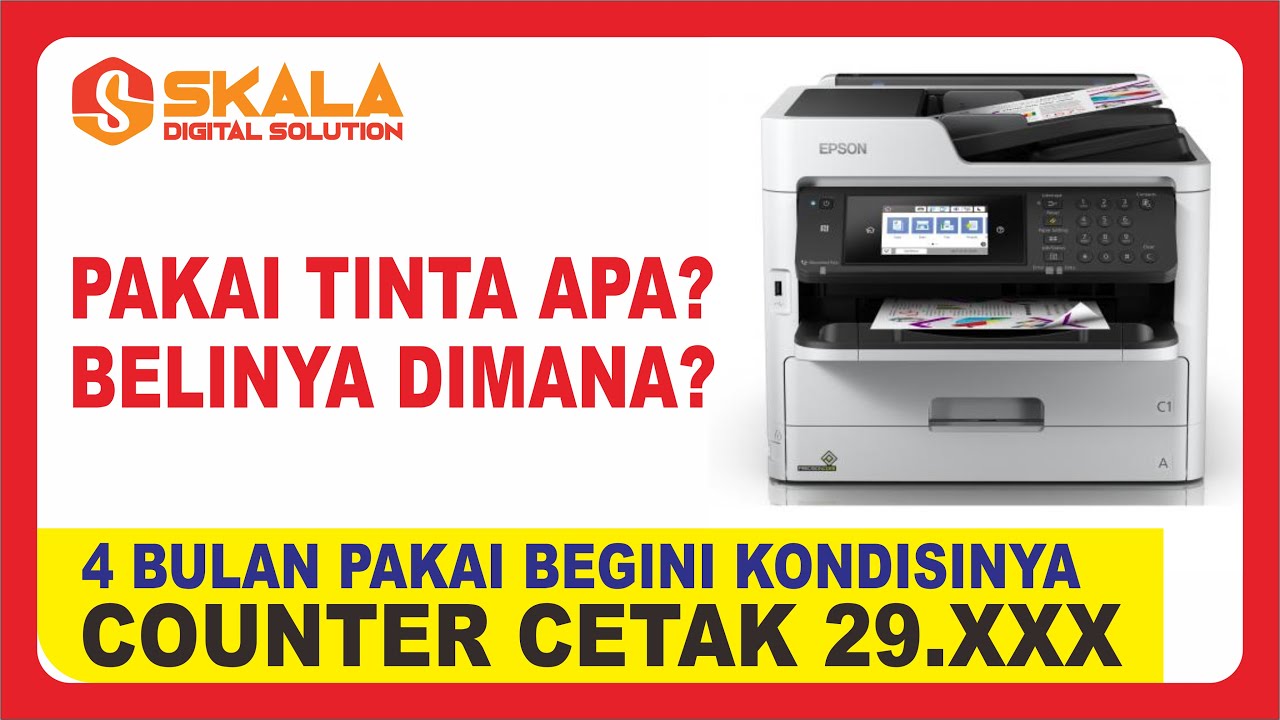 EPSON WF-C5790 PAKAI TINTA APA, DAN BELI DIMANA??