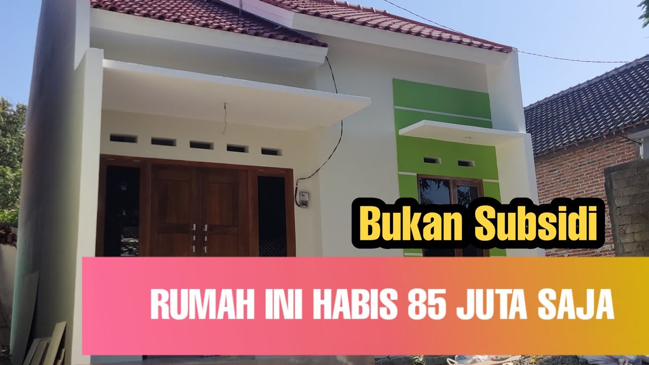 Rumah Bagus ini Hanya Habis 85 Juta