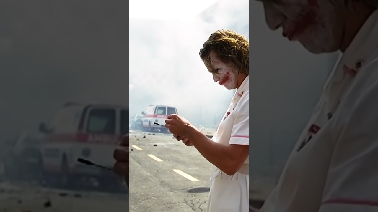 Joker Blows Up The Hospital 🏥 | The Dark Knight | 1080P | #shorts #youtubeshorts #edit