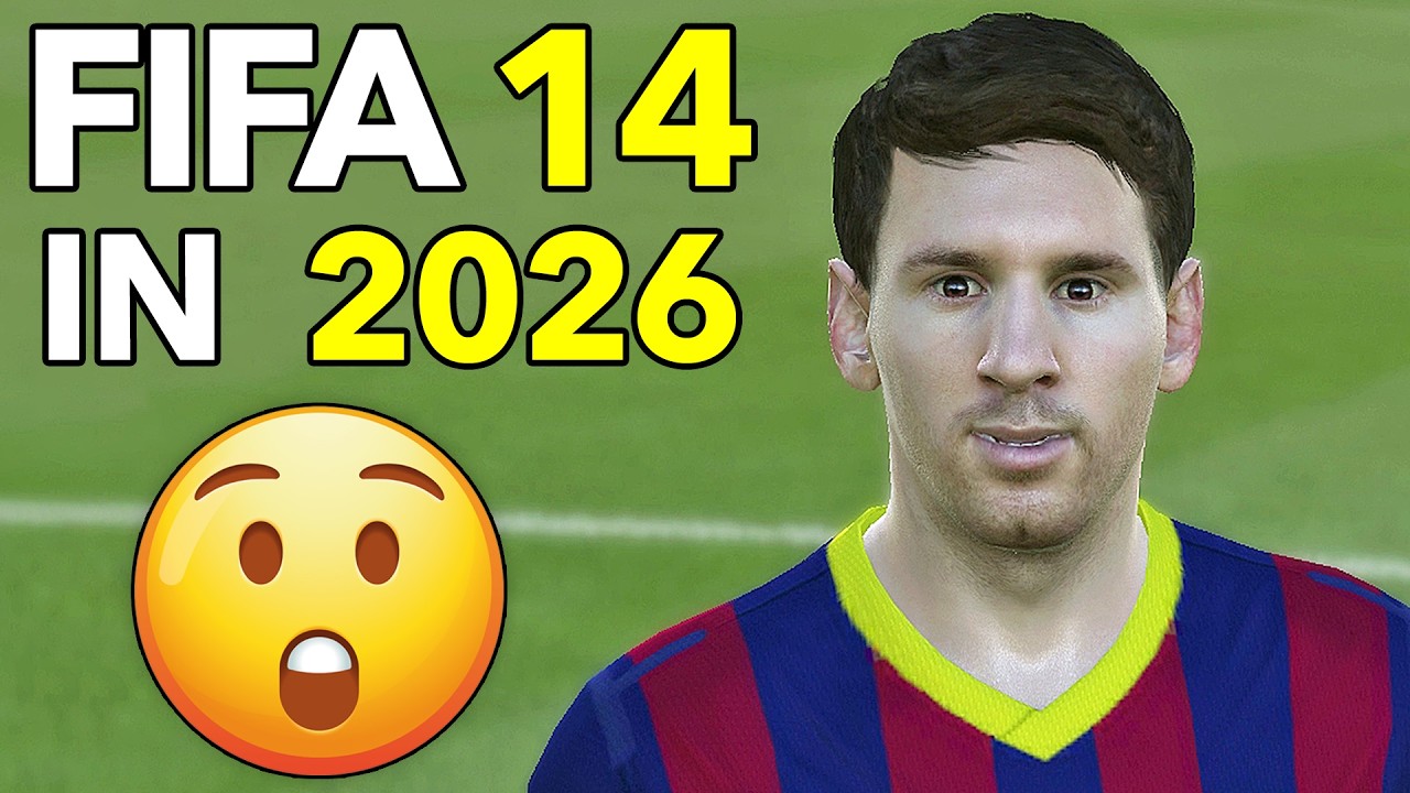 Не могу поверить, насколько хороша FIFA 14 в 2026 году.