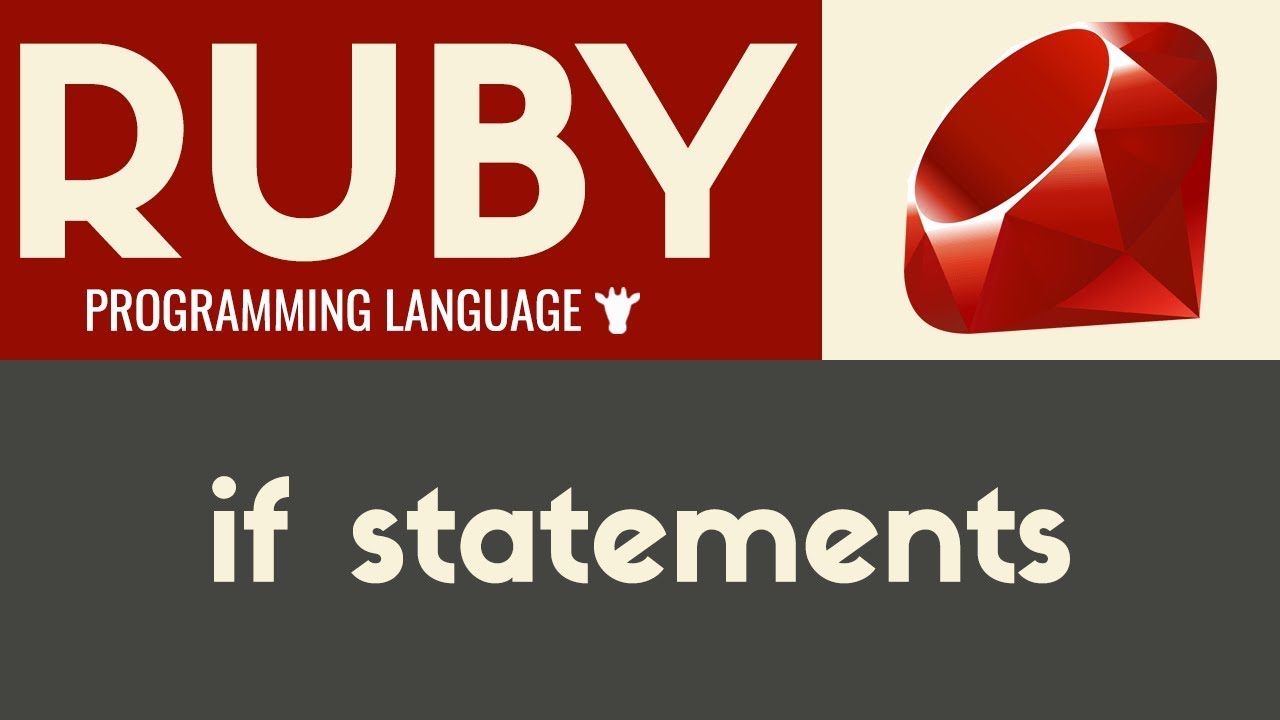 Операторы if | Ruby | Учебник 17