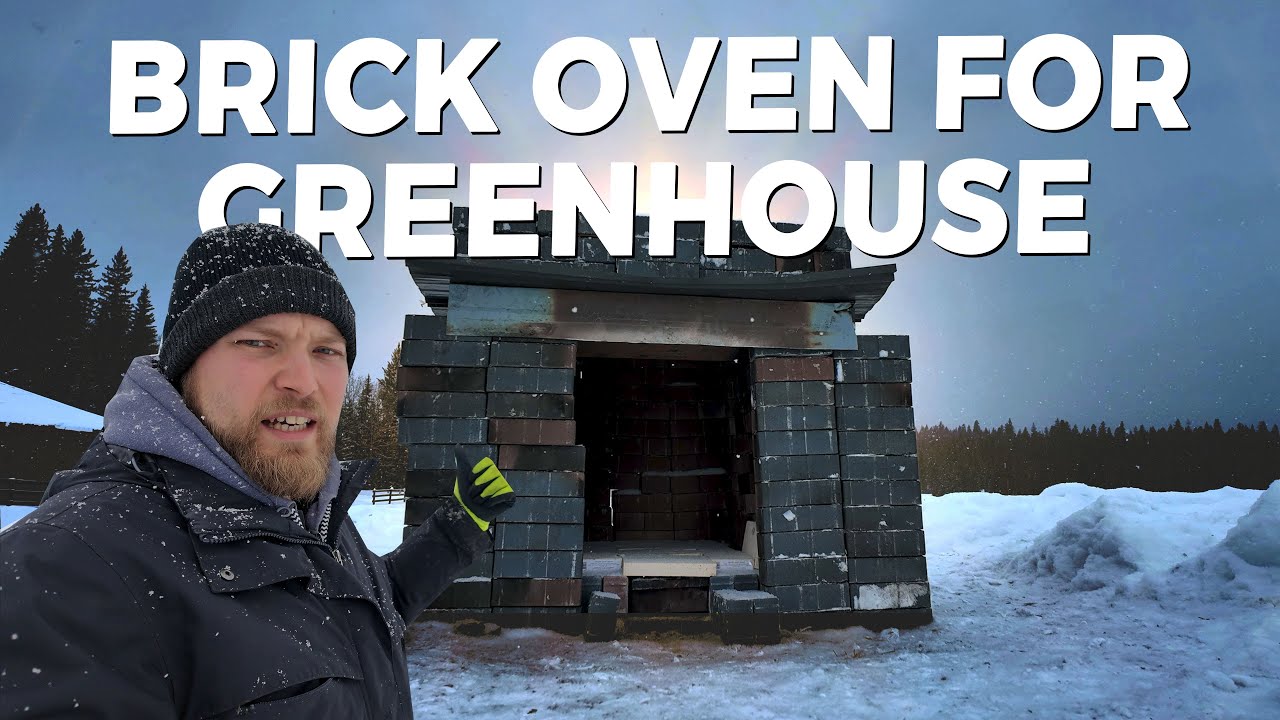 Building a Brick Oven for Greenhouse Heating | How To Country