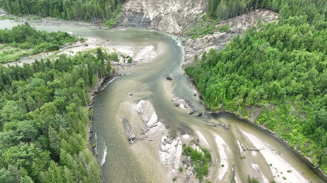 Little Slocan River, BC Landslide June 15, 2022