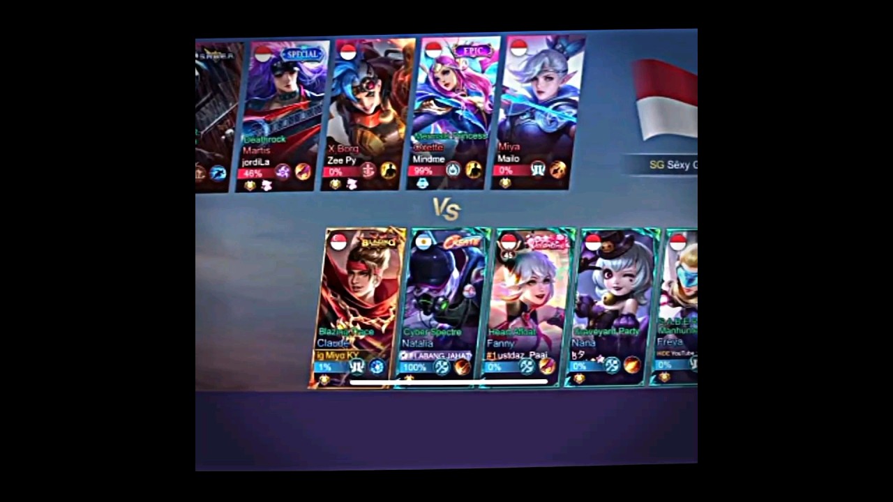 Ketika Musuh Pick Miya Didepan Miya KY Top Global 1 Miya!!