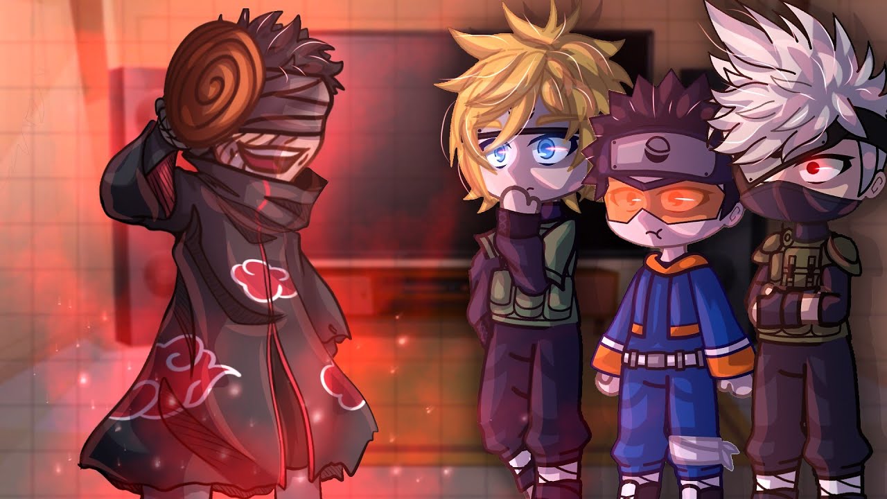 Minato Team & Future Kakashi React To Obito Uchiha // Gacha React