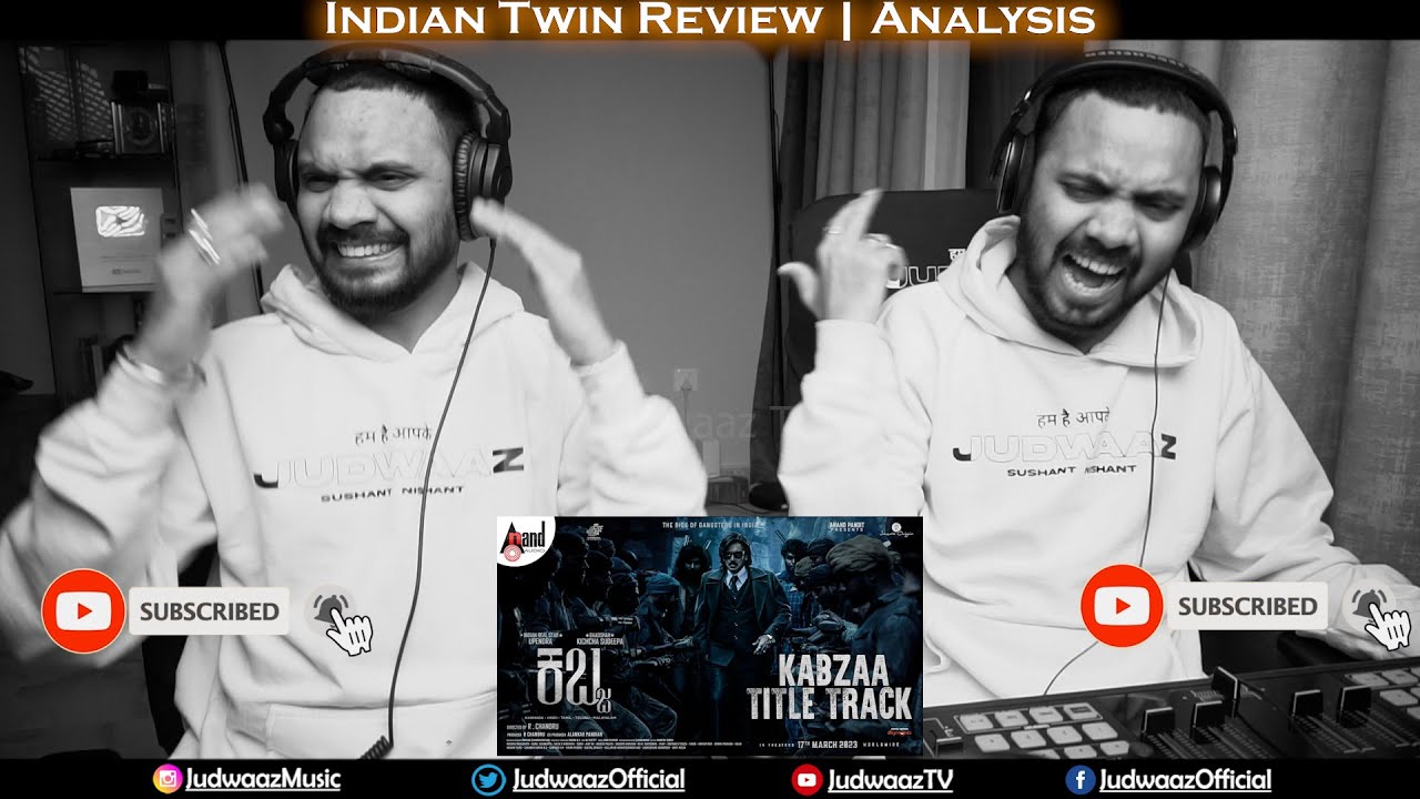 Kabzaa Title Track | Upendra | Sudeepa | Shriya Saran | R.Chandru | Ravi Basrur| | Judwaaz