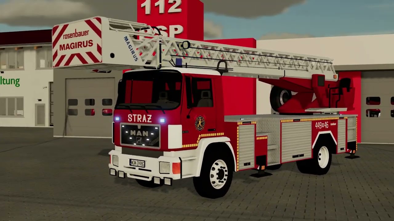 [FS22] 449[M]46 - SD-30 ÖAF 14-232/Rosenbauer+Magirus - OSP Żelechów