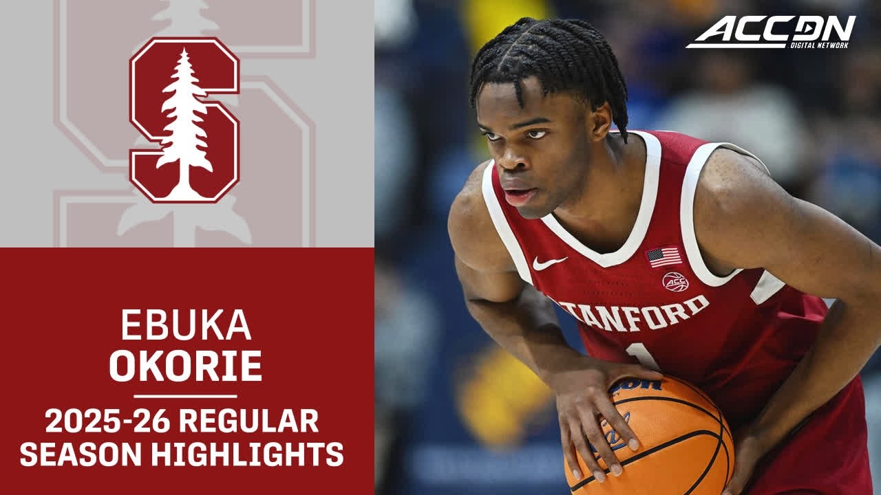 Stanford G Ebuka Okorie Regular Season Highlights | 2025&ndash;26 ACC Men&rsquo;s Basketball