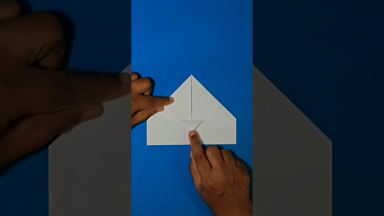 How to make best boomerang paper plane How to make origami plane #boomerang #origami #paper #plane